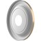 Ekena Millwork PVC Medallion (Canopies up to 7 1/2"), 13"OD x 3 1/2"ID x 1 1/4"P, Metallic Champagne Mist CMP13TRECE - alternate 3